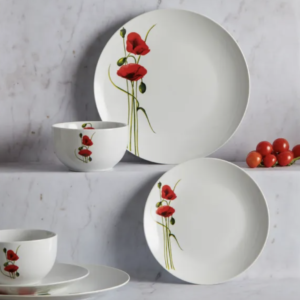 Poppy 12 Piece Dinner Set